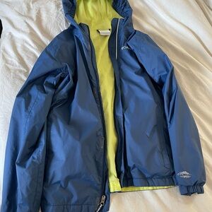 Columbia Kids Navy Blue Raincoat